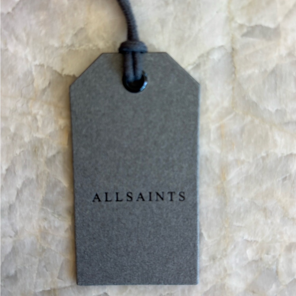 All Saints Leather Fetch Card Holder in Coral Pink, NWT. - Picture 7 of 8